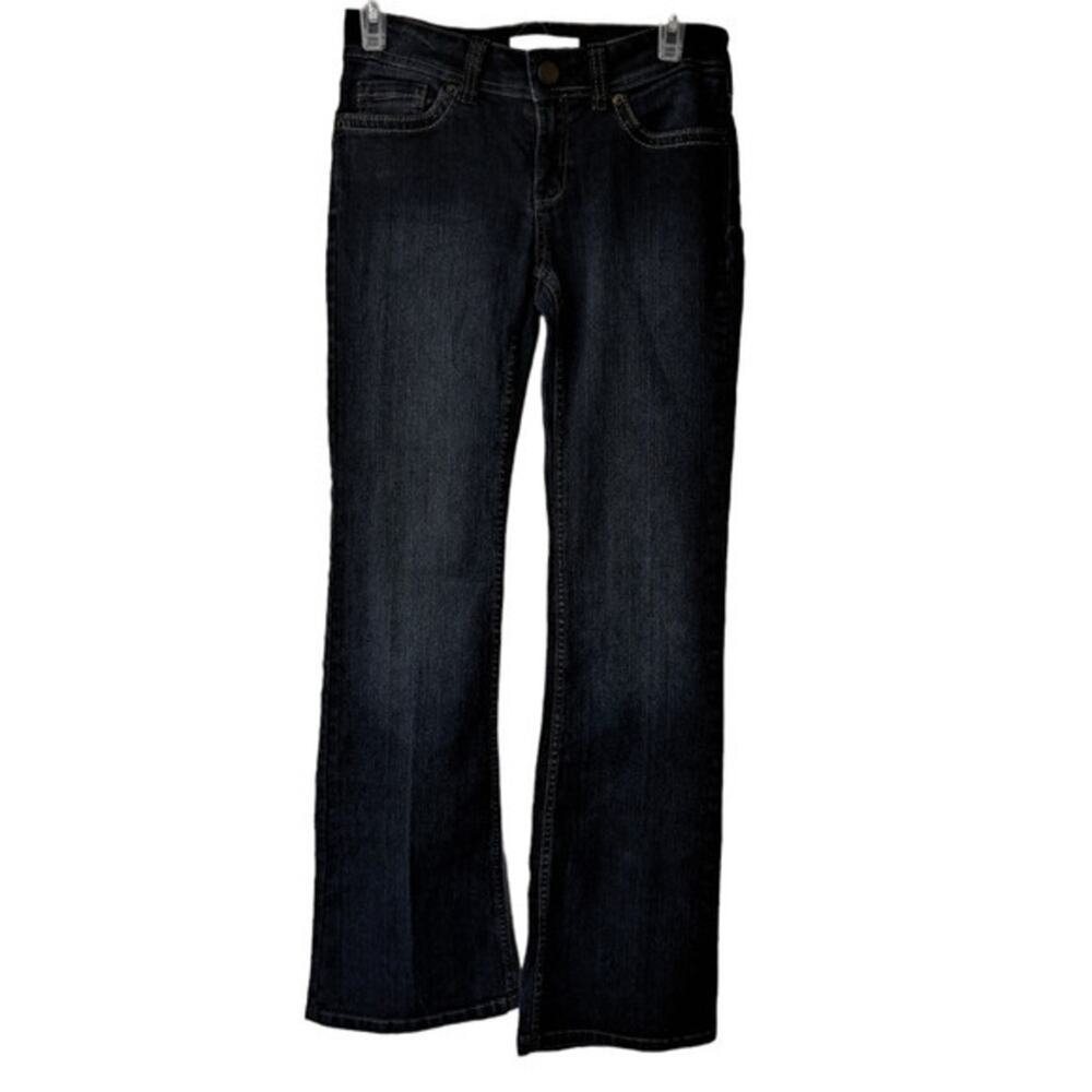 No Boundaries Women's Mid-rise Wide Leg Relaxed Jeans Dark wash Size 7‎